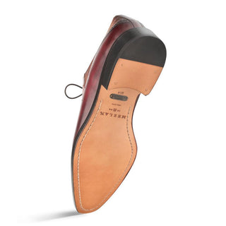 Mezlan SX4868-P Exotic Ostrich / Calf-Skin Leather Oxford (MZ3509)-AmbrogioShoes