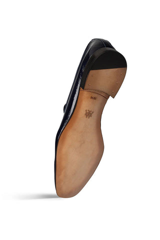 Saona Linen & Leather Horse-Bit Loafer-Dellamoda
