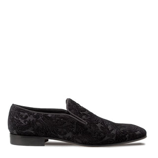 Mezlan Travolta Men's Shoes Laser Velvet Formal Loafer (MZ3790)-AmbrogioShoes