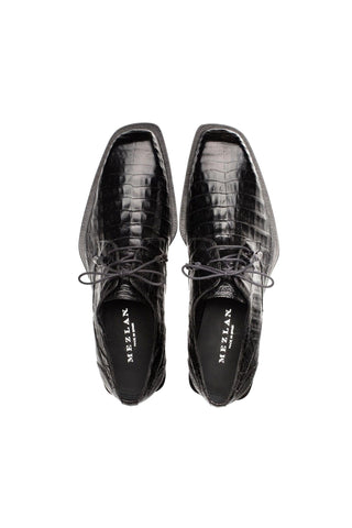 Mezlan Ugo Crocodile Derby-AmbrogioShoes