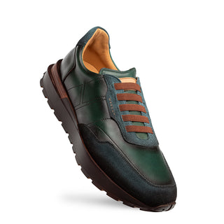 Notting Suede & Leather Sneaker-Dellamoda