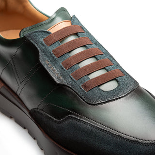 Notting Suede & Leather Sneaker-Dellamoda