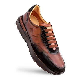 Notting Suede & Leather Sneaker-Dellamoda