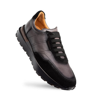 Notting Suede & Leather Sneaker-Dellamoda