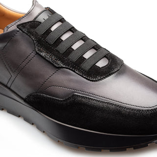 Notting Suede & Leather Sneaker-Dellamoda
