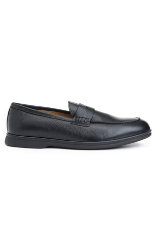 Bruno Magli Patrizio Leather Penny Loafer-Dellamoda