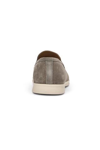 Bruno Magli Patrizio Men's Shoes Suede Slip-On Loafer - Grey Suede - View 3