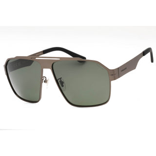 Police SPLL08 Sunglasses Brushed Gunmetal / Green Polarized-AmbrogioShoes