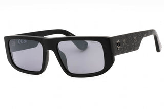 Police SPLL13 Sunglasses Matte Black / Silver Mirror-AmbrogioShoes