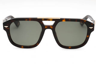 Police SPLL19 Sunglasses Dark Tortoise / Green-AmbrogioShoes