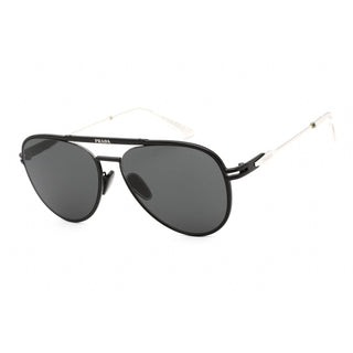 Prada 0PR 54ZS  Metal  Aviator Men's Sunglasses