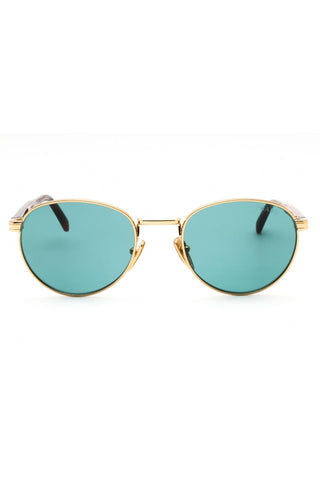 Prada 0PR B51S Metal Round Unisex's Sunglasses-AmbrogioShoes