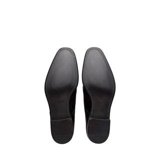 Prada 2EB109-3F33 Black Calf-Skin Leather Derby (PRM1026)-AmbrogioShoes