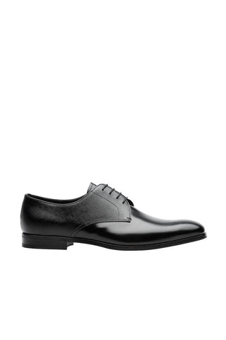 Prada 2EB174-UWU Black Saffiano / Leather Oxfords (PRM1008)