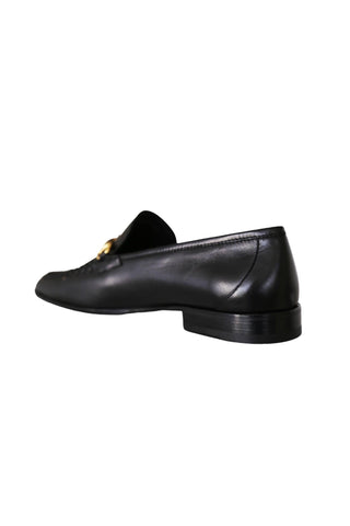 Roberto Cavalli 22505-A Black Calf-Skin Leather Horsebit Loafers (RC1005)-AmbrogioShoes