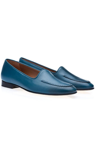 SUPERGLAMOUROUS Capri Leather Slip-On Loafer (SPGM1347)-Dellamoda