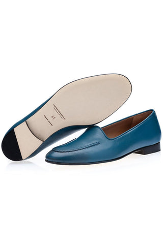 SUPERGLAMOUROUS Capri Leather Slip-On Loafer (SPGM1347)-Dellamoda
