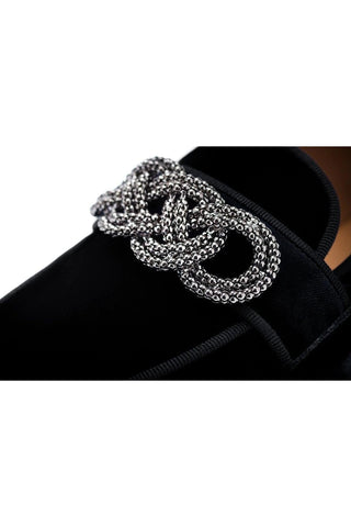 SUPERGLAMOUROUS Morosino Velvet Slipper Loafer-AmbrogioShoes