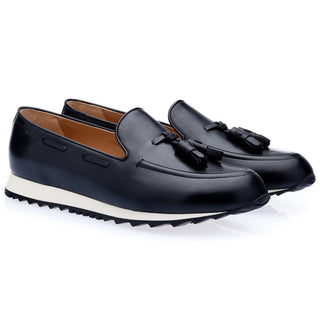 SUPERGLAMOUROUS Philippe Men's Shoes Nappa Leather Active Sneakers (SPGM1185)-AmbrogioShoes