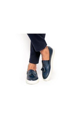SUPERGLAMOUROUS Philippe Nappa Tassel Slip-On Skate Sneaker (SPGM1354)