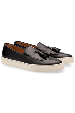 SUPERGLAMOUROUS Philippe Nappa Tassel Slip-On Skate Sneaker (SPGM1354)-Dellamoda