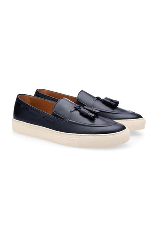 SUPERGLAMOUROUS Philippe Nappa Tassel Slip-On Skate Sneaker (SPGM1354)
