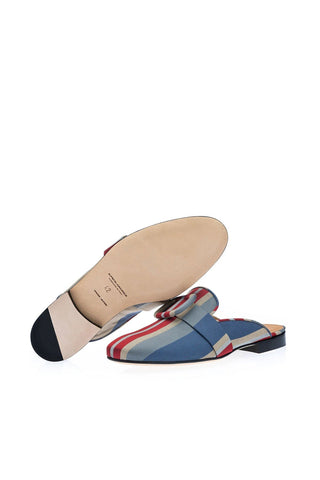 SUPERGLAMOUROUS Savoy Atunis Fabric Mule-AmbrogioShoes
