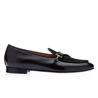 SUPERGLAMOUROUS Tangerine 12 Suede & Calf-Skin Leather Belgian Loafers (SPGM1254)-AmbrogioShoes