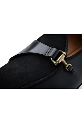 SUPERGLAMOUROUS Tangerine 12 Suede & Leather Belgian Loafers (SPGM1254)