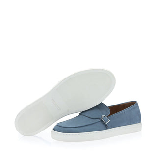 SUPERGLAMOUROUS Tangerine 15.1 Oregon Nubuck Single Monk-Strap