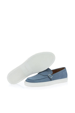 SUPERGLAMOUROUS Tangerine 15.1 Oregon Nubuck Single Monk-Strap-Dellamoda