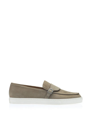 SUPERGLAMOUROUS Tangerine 15.1 Oregon Nubuck Single Monk-Strap-Dellamoda