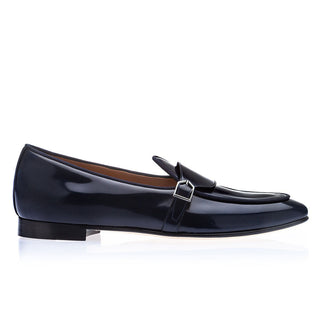 SUPERGLAMOUROUS Tangerine 15.1 Polished Calf-Skin Leather Belgian Loafers (SPGM1317)-AmbrogioShoes