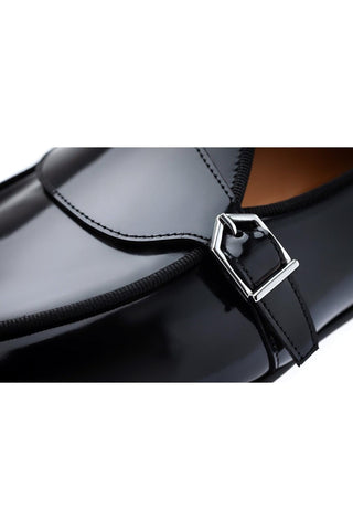 SUPERGLAMOUROUS Tangerine 15.1 Polished Leather Belgian Loafer-AmbrogioShoes
