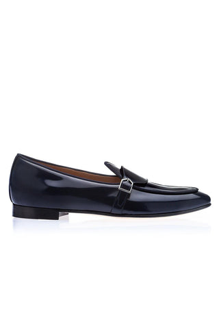 SUPERGLAMOUROUS Tangerine 15.1 Polished Leather Belgian Loafers (SPGM1317)