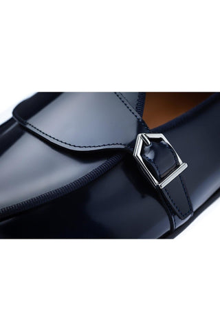 SUPERGLAMOUROUS Tangerine 15.1 Polished Leather Belgian Loafers (SPGM1317)