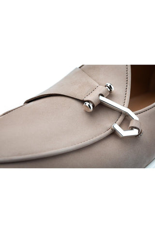 SUPERGLAMOUROUS Tangerine 16 Airwalk Nubuck Leather Single-Monk Slip-on Sneaker (SPGM1364)-AmbrogioShoes