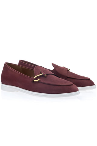 SUPERGLAMOUROUS Tangerine 16 Airwalk Nubuck Leather Single-Monk Slip-on Sneaker (SPGM1364)-AmbrogioShoes