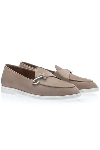 SUPERGLAMOUROUS Tangerine 16 Airwalk Nubuck Sneaker-Dellamoda