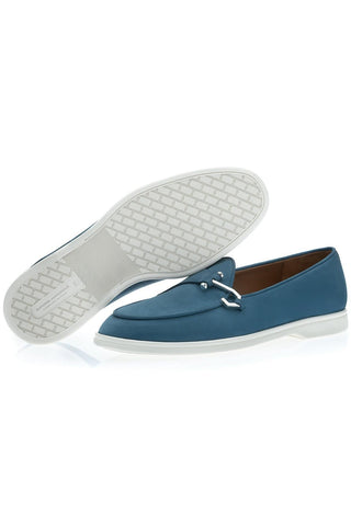 SUPERGLAMOUROUS Tangerine 16 Airwalk Nubuck Sneaker-Dellamoda
