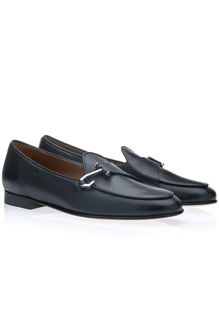 SUPERGLAMOUROUS Tangerine 16 Guanto Leather Single-Monk Loafer (SPGM1363)-Dellamoda