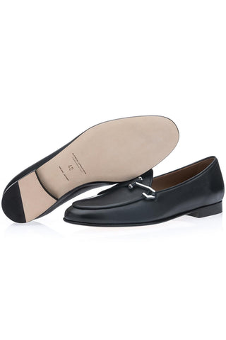 SUPERGLAMOUROUS Tangerine 16 Guanto Leather Single-Monk Loafer (SPGM1363)-Dellamoda