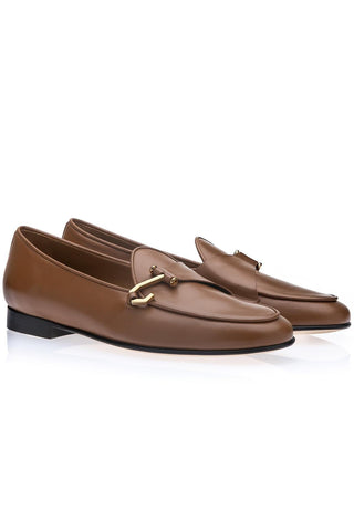 SUPERGLAMOUROUS Tangerine 16 Guanto Leather Single-Monk Loafer (SPGM1363)-Dellamoda