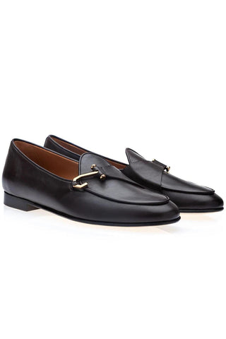 SUPERGLAMOUROUS Tangerine 16 Guanto Leather Single-Monk Loafer (SPGM1363)-Dellamoda