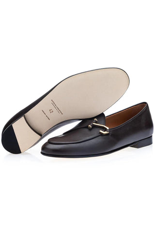 SUPERGLAMOUROUS Tangerine 16 Guanto Leather Single-Monk Loafer (SPGM1363)-Dellamoda