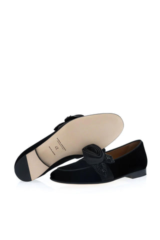 SUPERGLAMOUROUS Tangerine 17 Velvet Loafer-AmbrogioShoes
