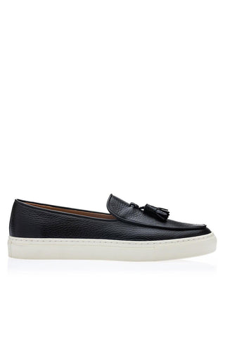 SUPERGLAMOUROUS Tangerine 2 Deer-Skin Slip-On Tassel Skate Sneaker (SPGM1367)-Dellamoda