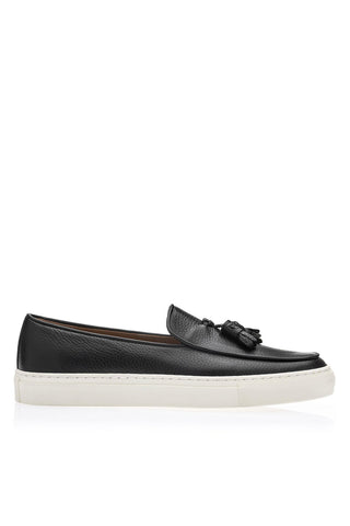 SUPERGLAMOUROUS Tangerine 2 Deer-Skin Slip-On Tassel Skate Sneaker (SPGM1367)-Dellamoda
