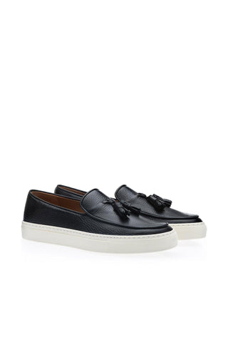 SUPERGLAMOUROUS Tangerine 2 Deer-Skin Slip-On Tassel Skate Sneaker (SPGM1367)-Dellamoda
