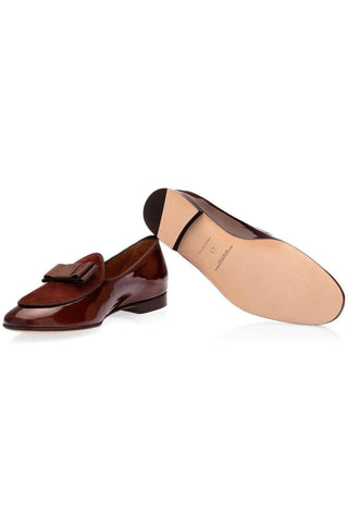 SUPERGLAMOUROUS Tangerine 3 Suede / Leather Belgian Loafer (SPGM1357)